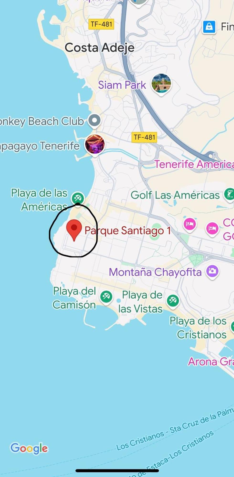 Parque Santiago 1 Lovely Apartment Плая де лас Америкас Екстериор снимка